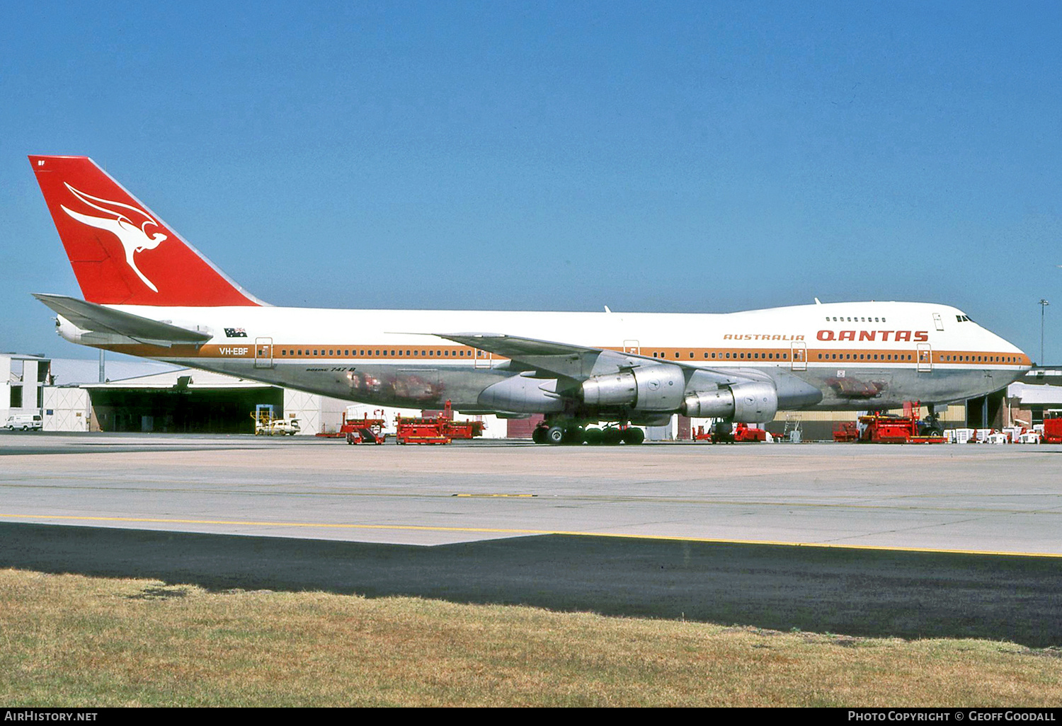 Aircraft Photo of VH-EBF | Boeing 747-238B | Qantas | AirHistory.net #311350