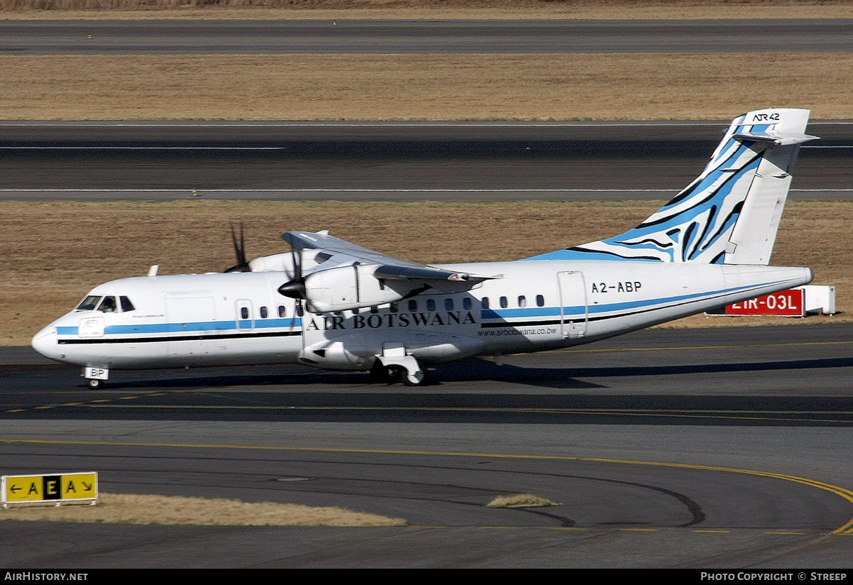 Aircraft Photo of A2-ABP | ATR ATR-42-500 | Air Botswana | AirHistory.net #311371