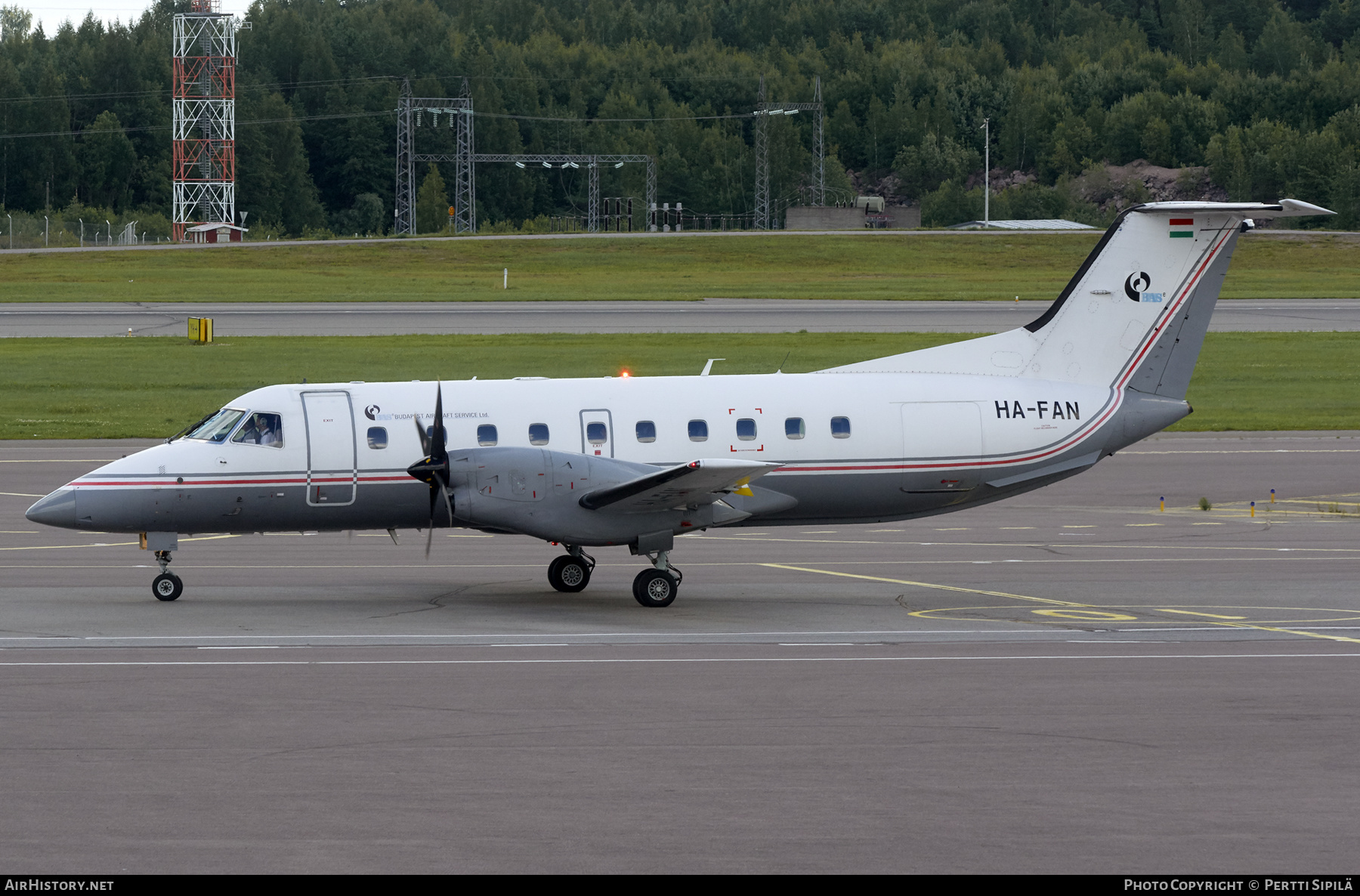 Aircraft Photo of HA-FAN | Embraer EMB-120ER Brasilia | BAS - Budapest Aircraft Service | AirHistory.net #311379