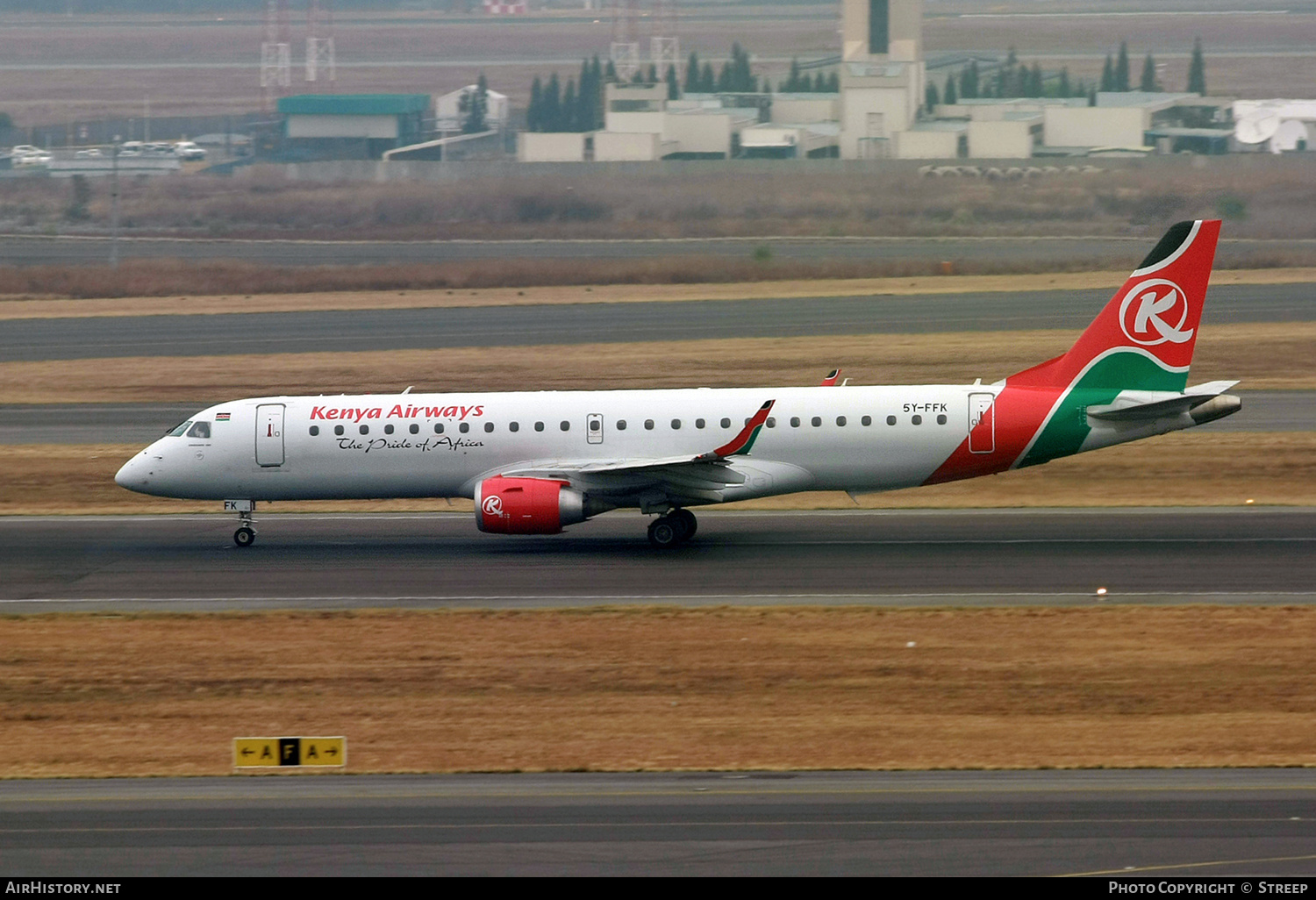 Aircraft Photo of 5Y-FFK | Embraer 190AR (ERJ-190-100IGW) | Kenya Airways | AirHistory.net #311380