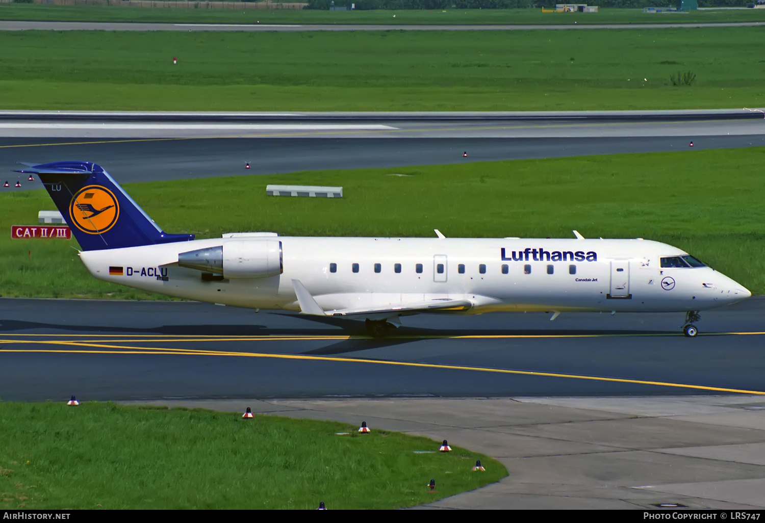 Aircraft Photo of D-ACLU | Canadair CRJ-200LR (CL-600-2B19) | Lufthansa | AirHistory.net #311400