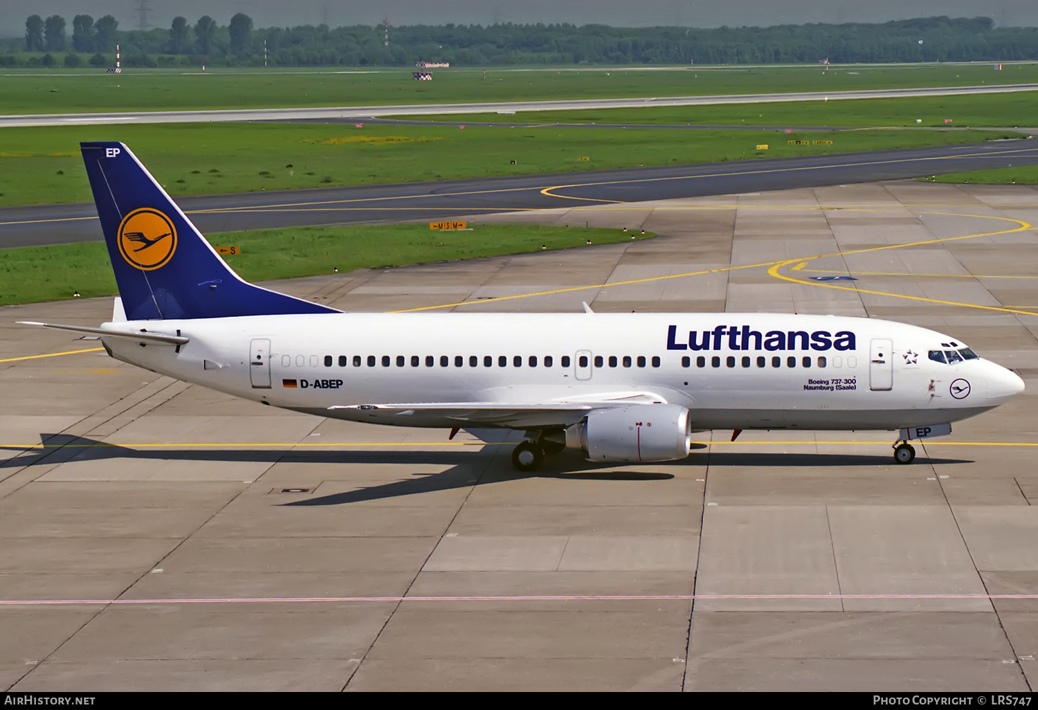 Aircraft Photo of D-ABEP | Boeing 737-330 | Lufthansa | AirHistory.net #311404