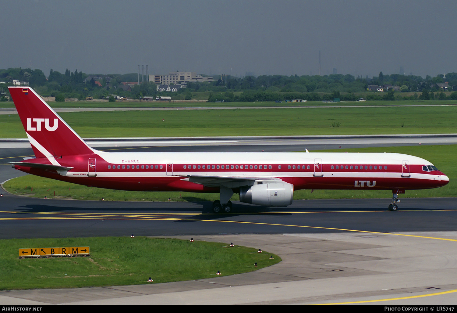 Aircraft Photo of D-AMUU | Boeing 757-225 | LTU - Lufttransport-Unternehmen | AirHistory.net #311405