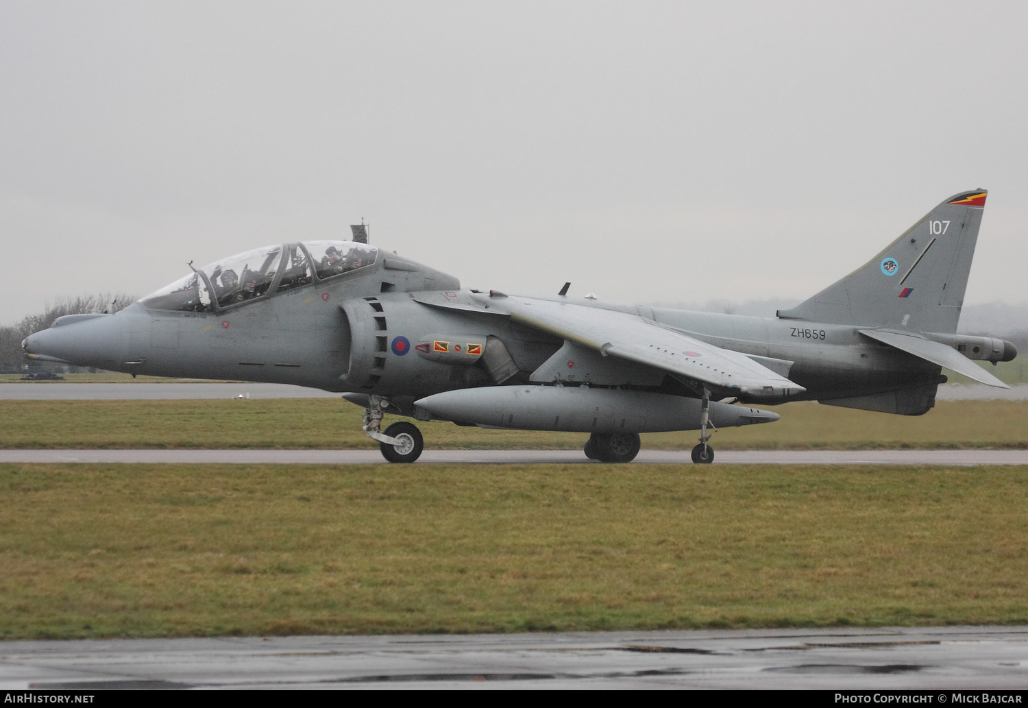 Aircraft Photo of ZH659 | British Aerospace Harrier T10 | UK - Air Force | AirHistory.net #311409