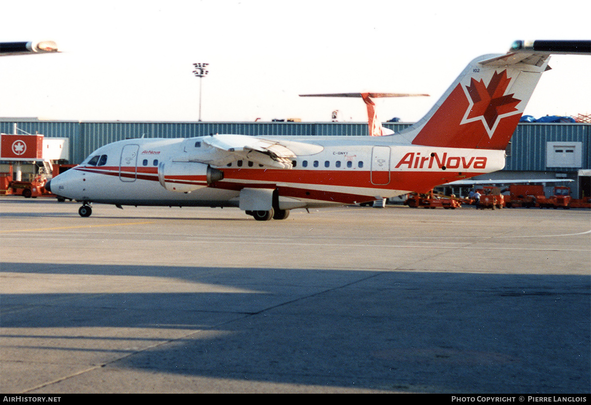 Aircraft Photo of C-GNVY | British Aerospace BAe-146-100 | Air Nova | AirHistory.net #311412