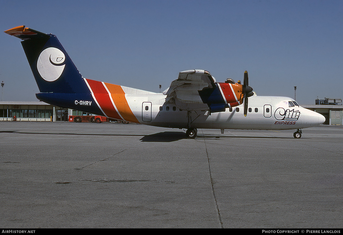 Aircraft Photo of C-GHRV | De Havilland Canada DHC-7-102 Dash 7 | City Express - Cité Express | AirHistory.net #311414