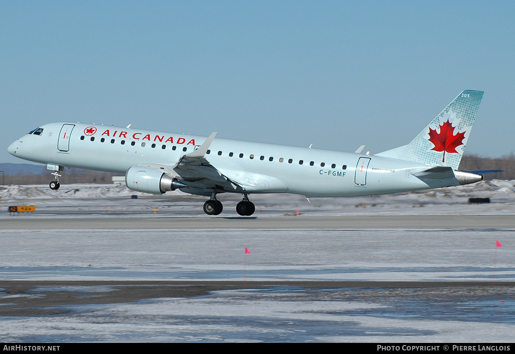 Aircraft Photo of C-FGMF | Embraer 190AR (ERJ-190-100IGW) | Air Canada | AirHistory.net #311436