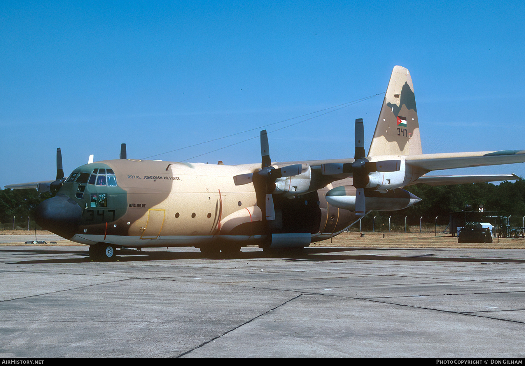Aircraft Photo of 347 | Lockheed C-130H Hercules | Jordan - Air Force | AirHistory.net #311437