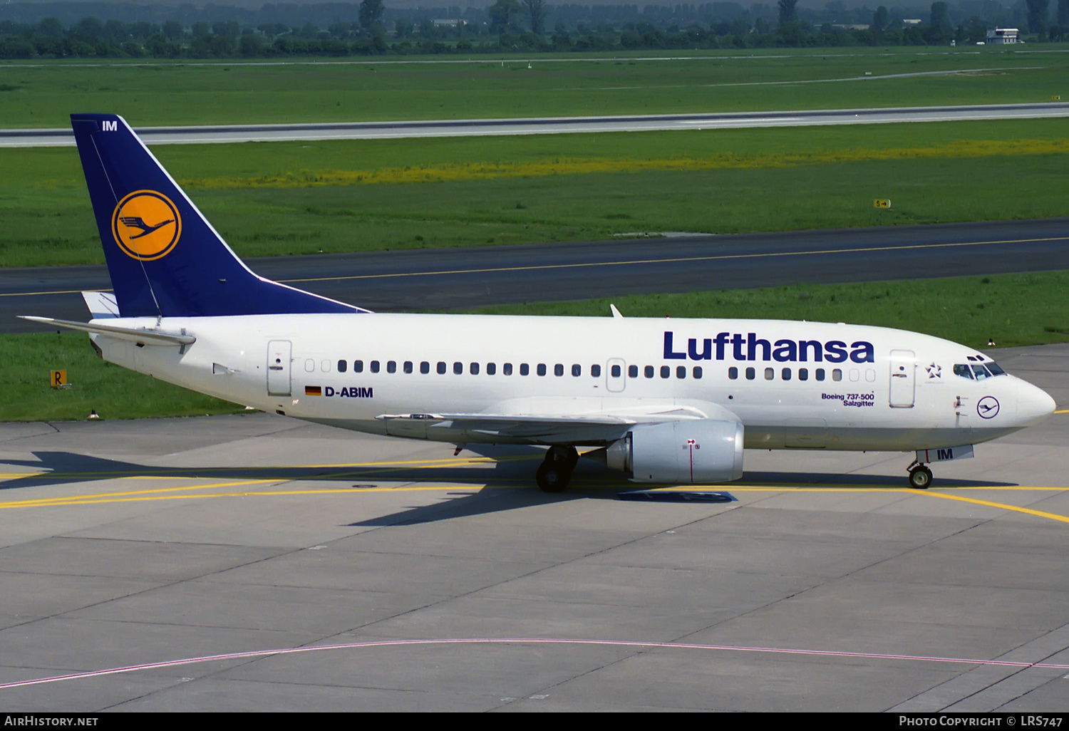 Aircraft Photo of D-ABIM | Boeing 737-530 | Lufthansa | AirHistory.net #311445