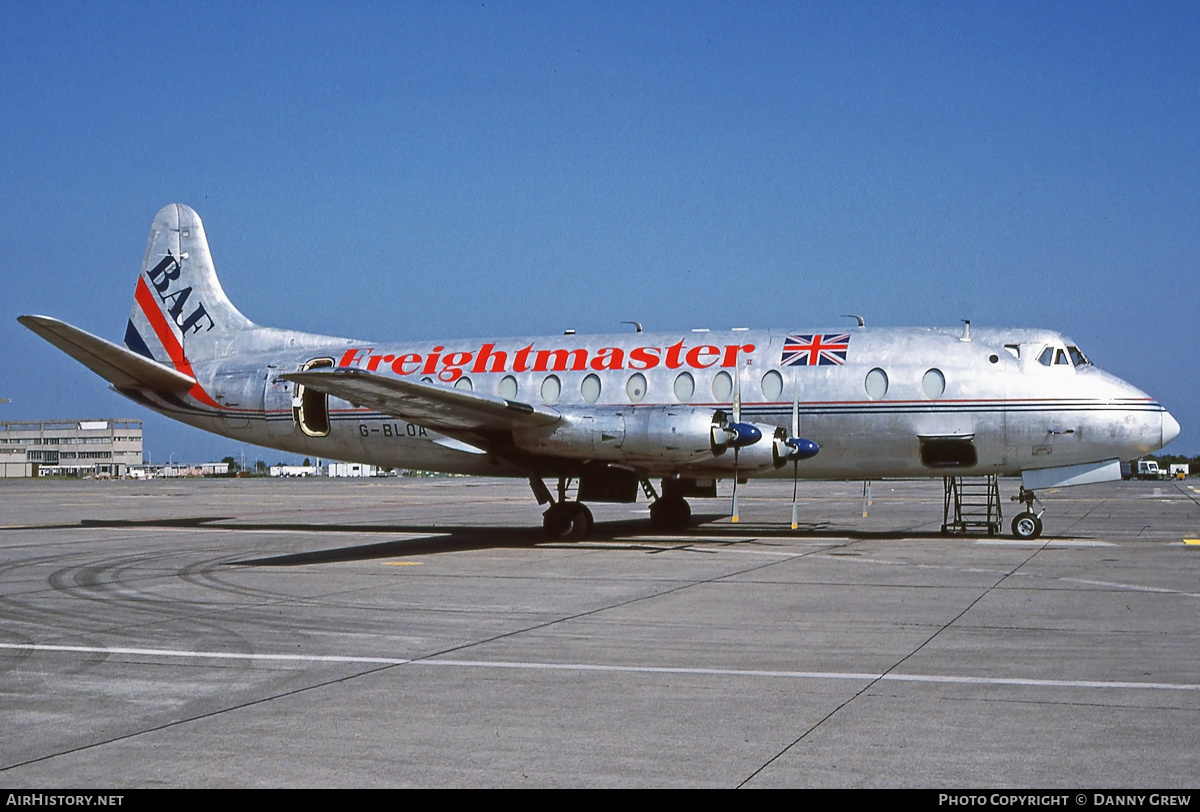 Aircraft Photo of G-BLOA | Vickers 806 Viscount | British Air Ferries - BAF | AirHistory.net #311457