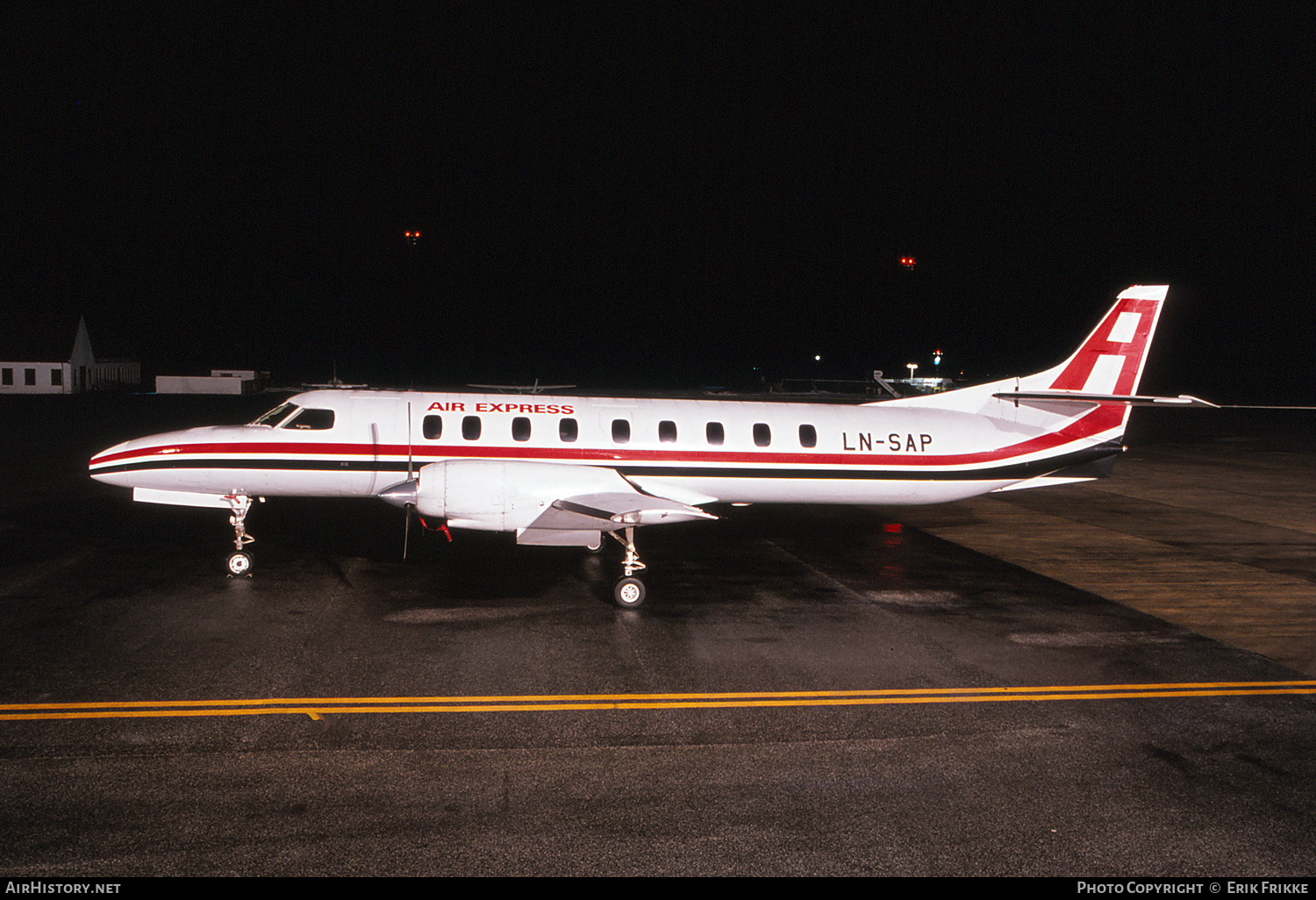 Aircraft Photo of LN-SAP | Fairchild Swearingen SA-226TC Metro II | AMA Air Express | AirHistory.net #311469