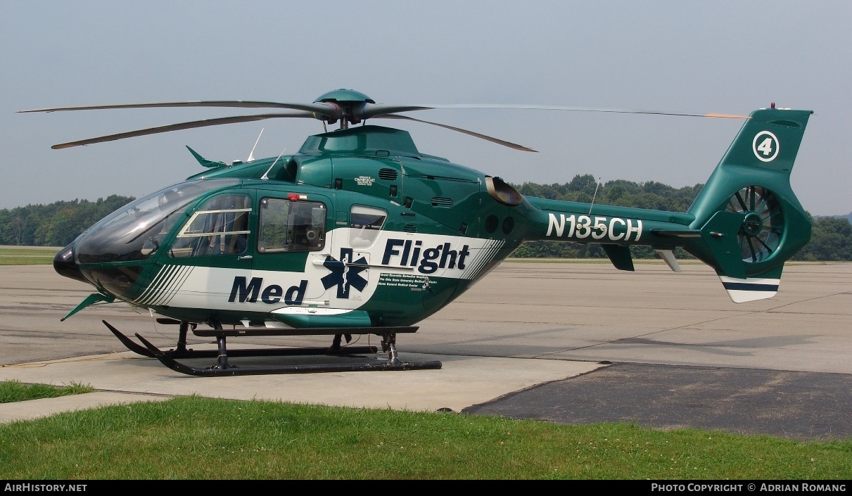 Aircraft Photo of N135CH | Eurocopter EC-135P-2 | Med Flight | AirHistory.net #311477