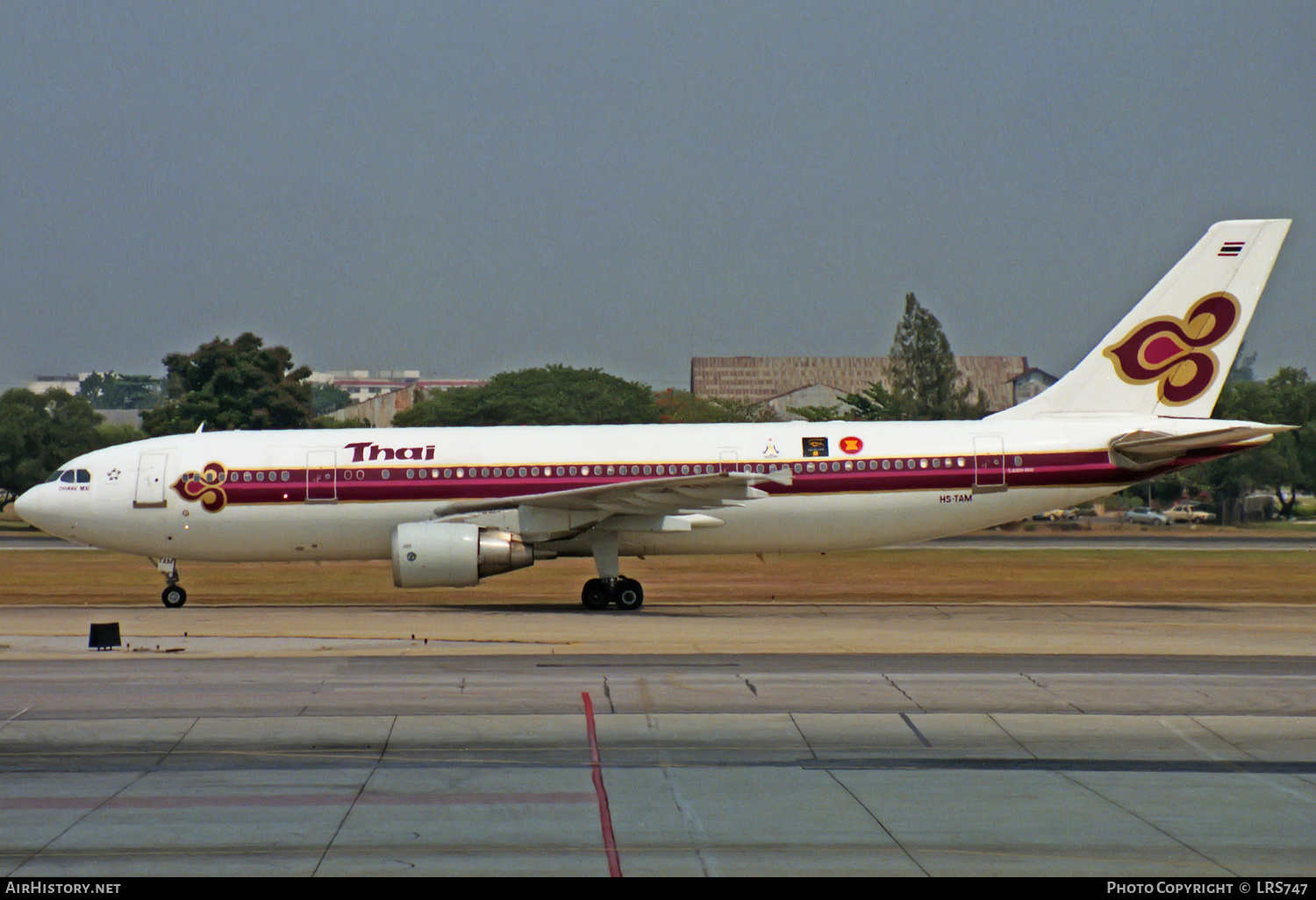 Aircraft Photo of HS-TAM | Airbus A300B4-622R | Thai Airways International | AirHistory.net #311479