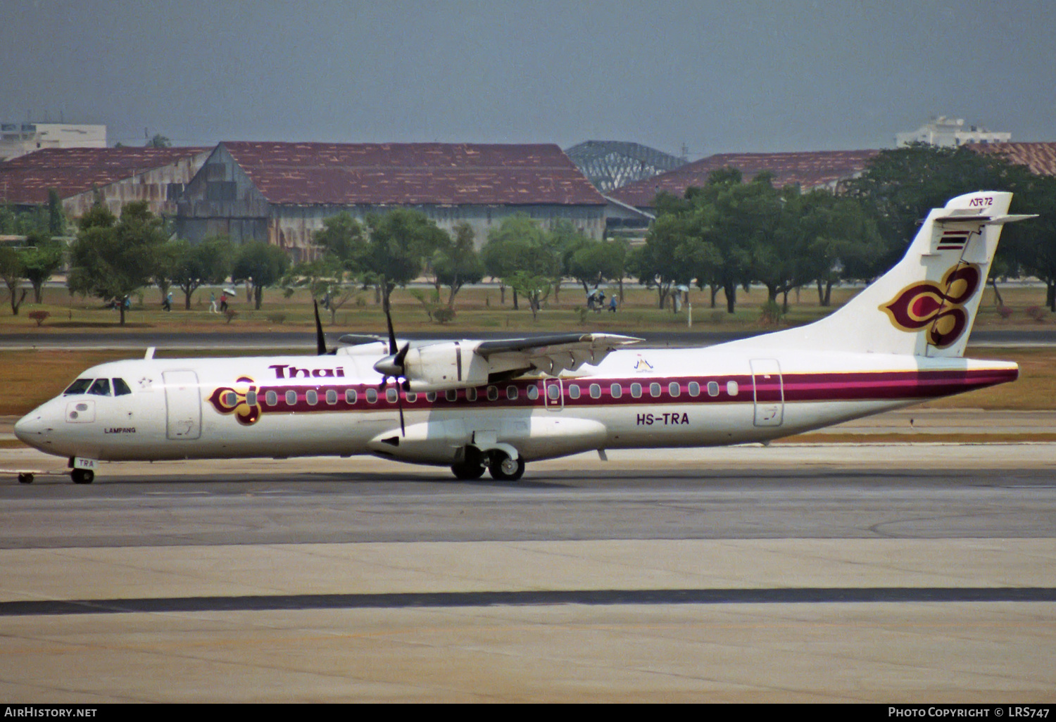 Aircraft Photo of HS-TRA | ATR ATR-72-201 | Thai Airways International | AirHistory.net #311481