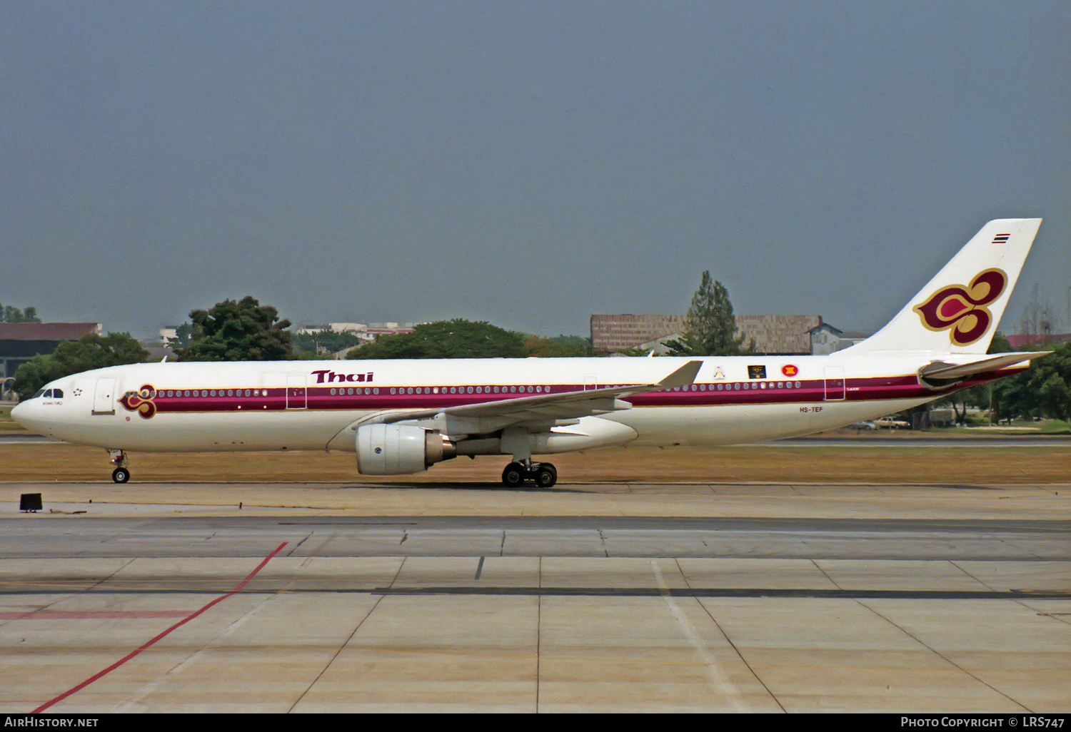 Aircraft Photo of HS-TEF | Airbus A330-321 | Thai Airways International | AirHistory.net #311484