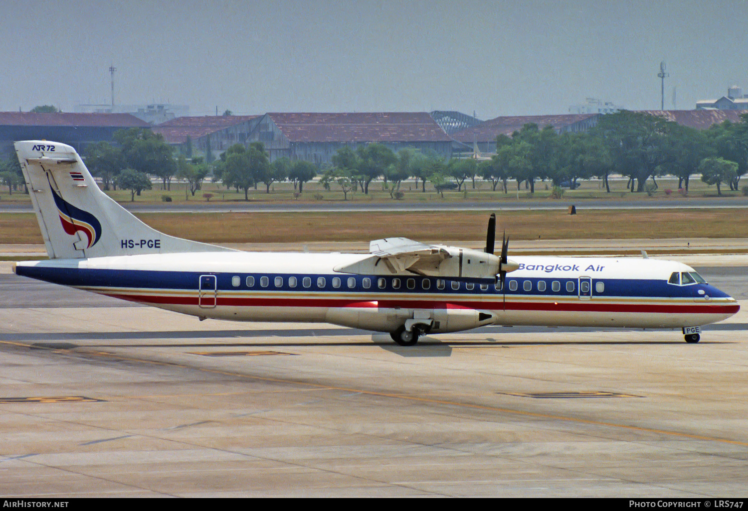 Aircraft Photo of HS-PGE | ATR ATR-72-202 | Bangkok Airways | AirHistory.net #311488