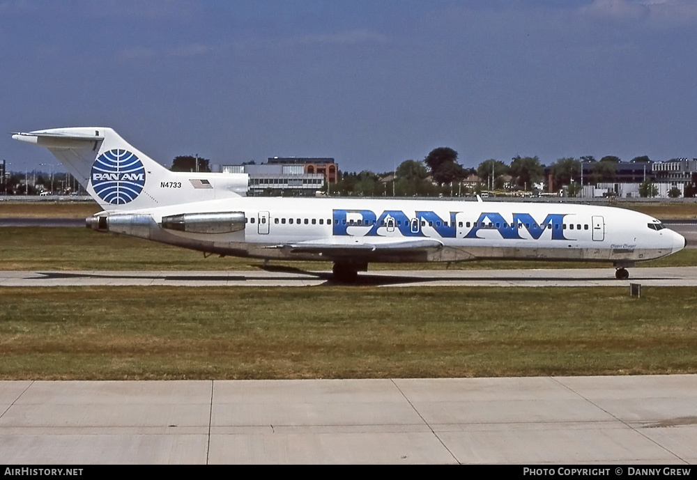 Aircraft Photo of N4733 | Boeing 727-235 | Pan American World Airways - Pan Am | AirHistory.net #311494