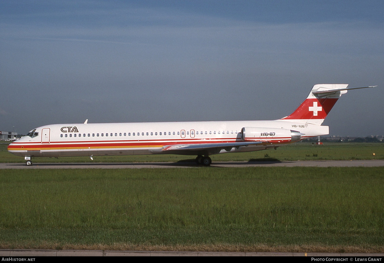 Aircraft Photo of HB-IUB | McDonnell Douglas MD-87 (DC-9-87) | CTA - Compagnie de Transport Aérien | AirHistory.net #311495