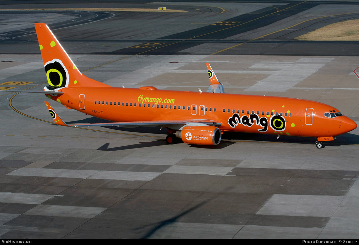 Aircraft Photo of ZS-SJG | Boeing 737-8BG | Mango Airlines | AirHistory.net #311502