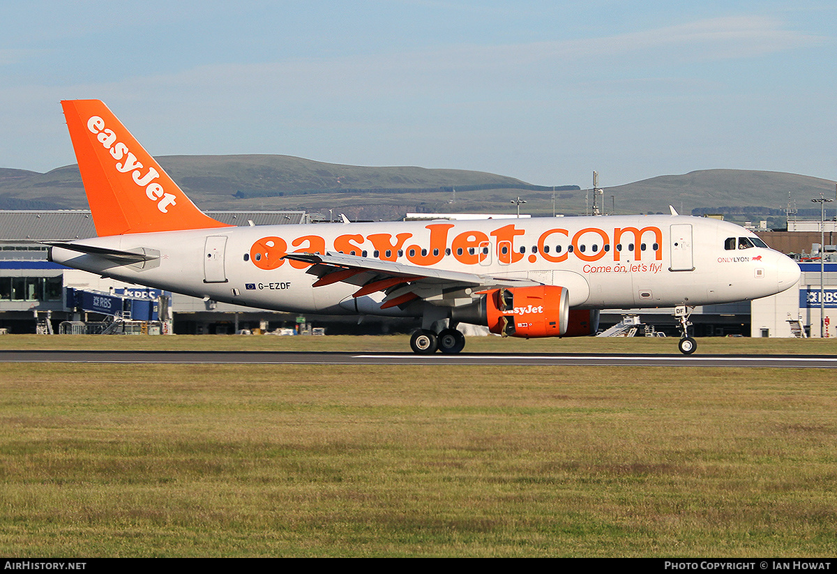 Aircraft Photo of G-EZDF | Airbus A319-111 | EasyJet | AirHistory.net #311514