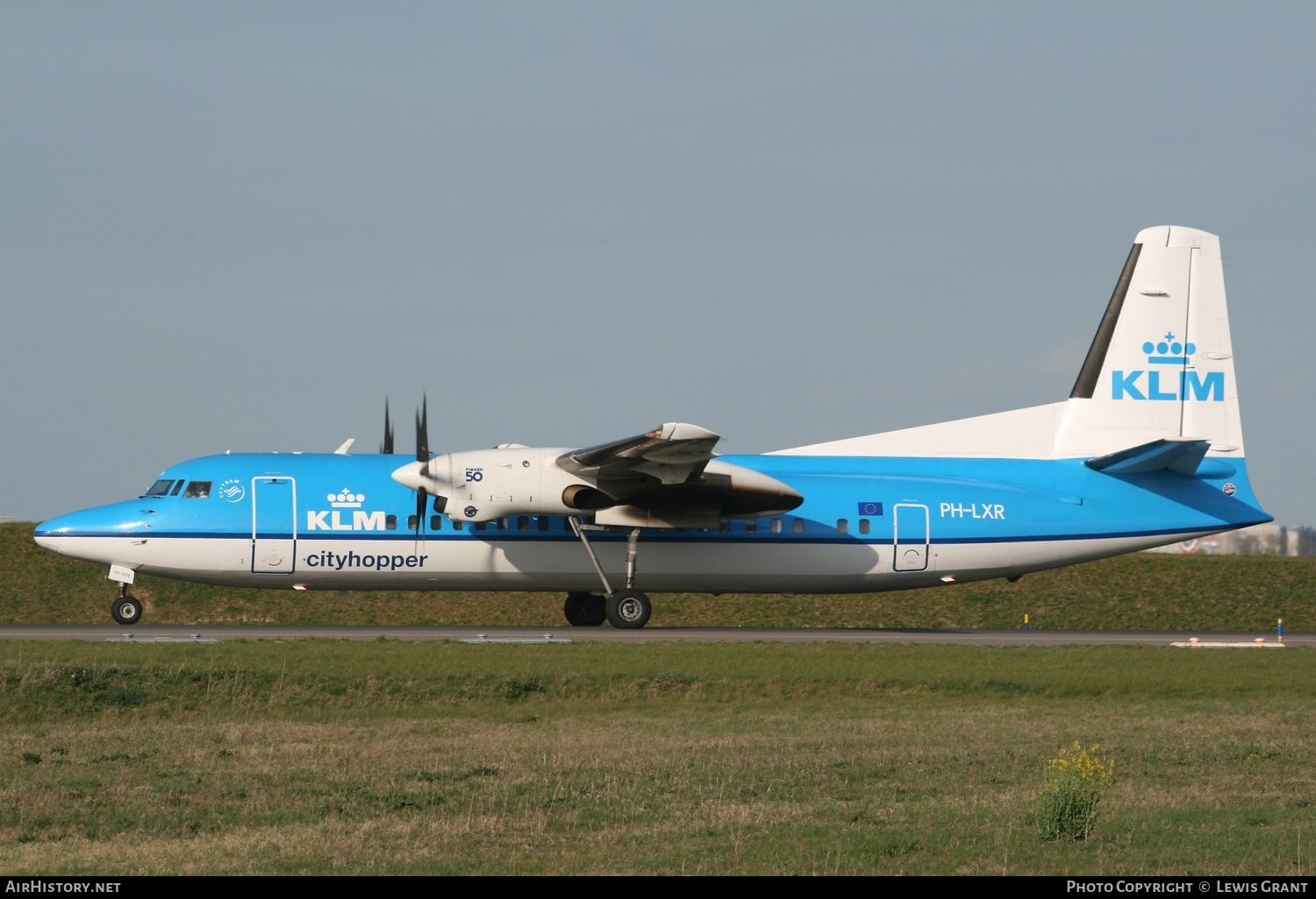 Aircraft Photo of PH-LXR | Fokker 50 | KLM Cityhopper | AirHistory.net #311530