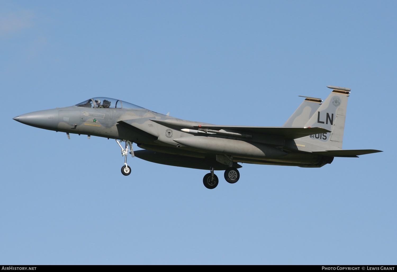 Aircraft Photo of 84-0015 / AF84-015 | McDonnell Douglas F-15C Eagle | USA - Air Force | AirHistory.net #311547