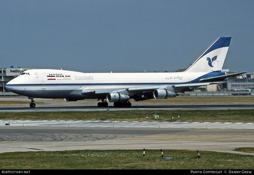 Aircraft Photo of EP-ICC | Boeing 747-2J9F/SCD | Iran Air Cargo | AirHistory.net #311549