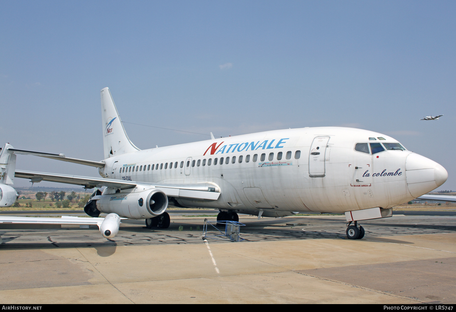 Aircraft Photo of TR-DAL | Boeing 737-2L9/Adv | Nationale Régionale Transport - NRT | AirHistory.net #311551