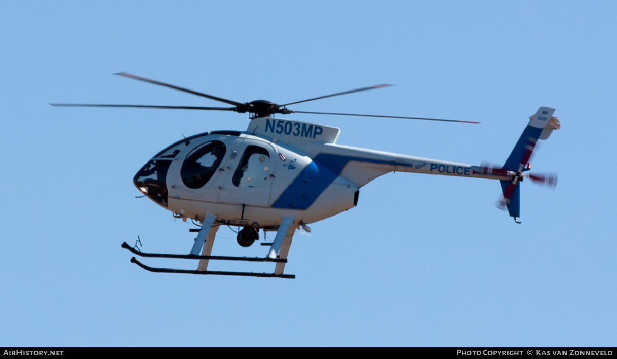 Aircraft Photo of N503MP | MD Helicopters MD-500E (369E) | Mesa Police Department | AirHistory.net #311556