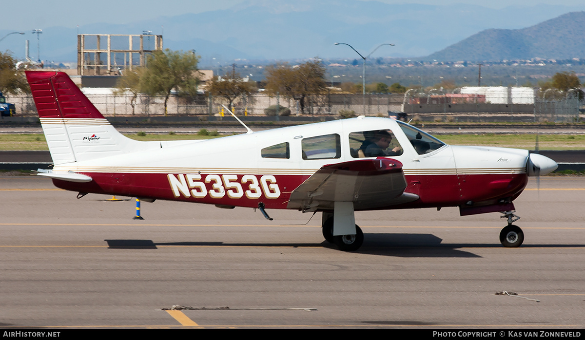 Aircraft Photo of N5353G | Piper PA-28R-201 Cherokee Arrow III | AirHistory.net #311559