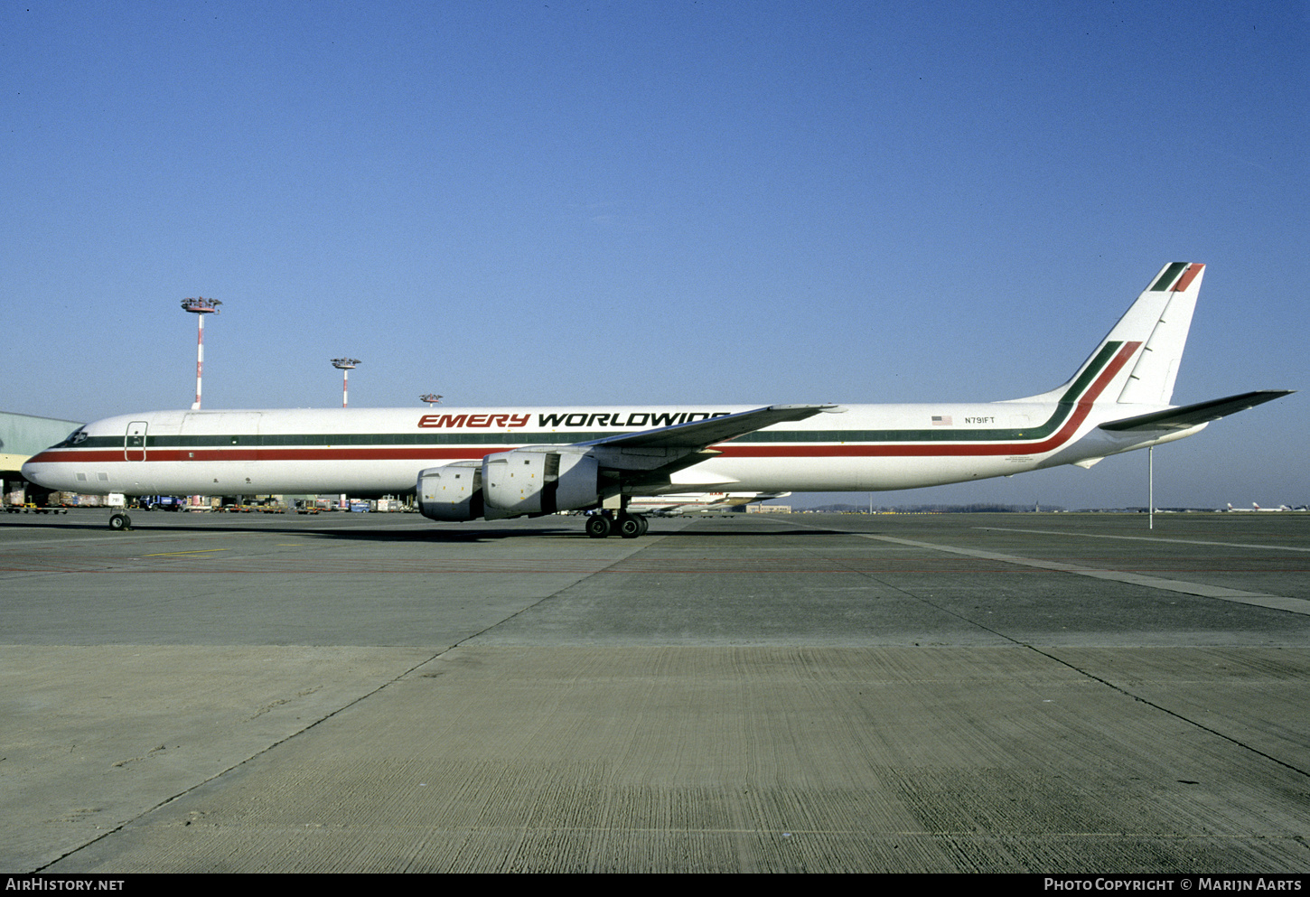 Aircraft Photo of N791FT | McDonnell Douglas DC-8-73CF | Emery Worldwide | AirHistory.net #311572