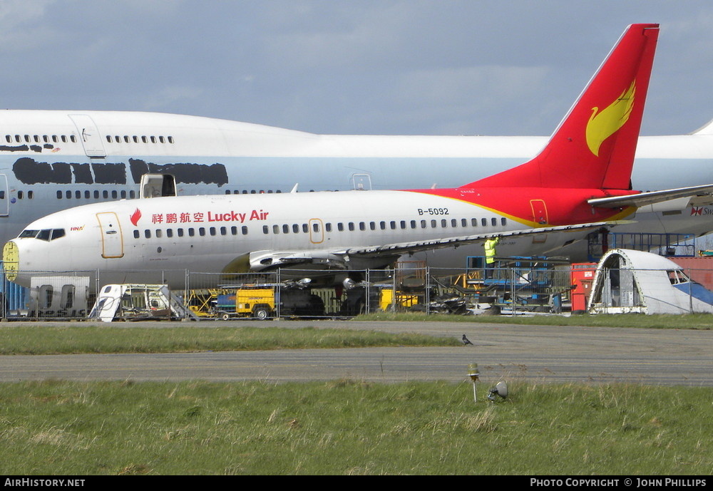 Aircraft Photo of B-5092 | Boeing 737-705 | Lucky Air | AirHistory.net #311605