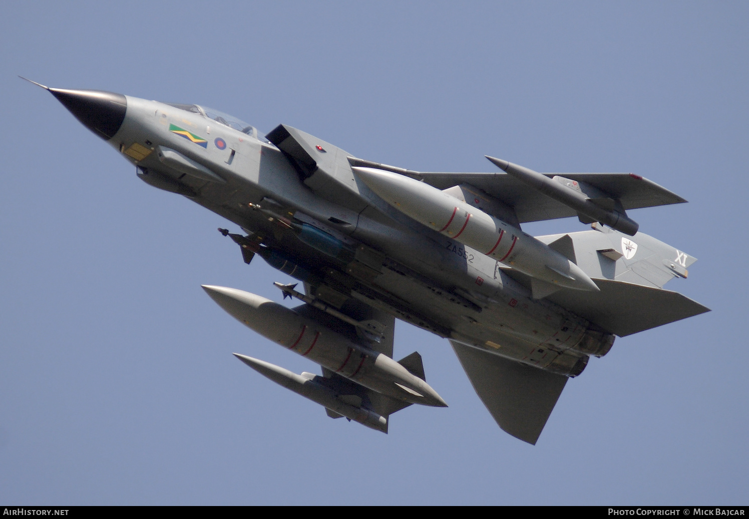 Aircraft Photo of ZA552 | Panavia Tornado GR4(T) | UK - Air Force | AirHistory.net #311609