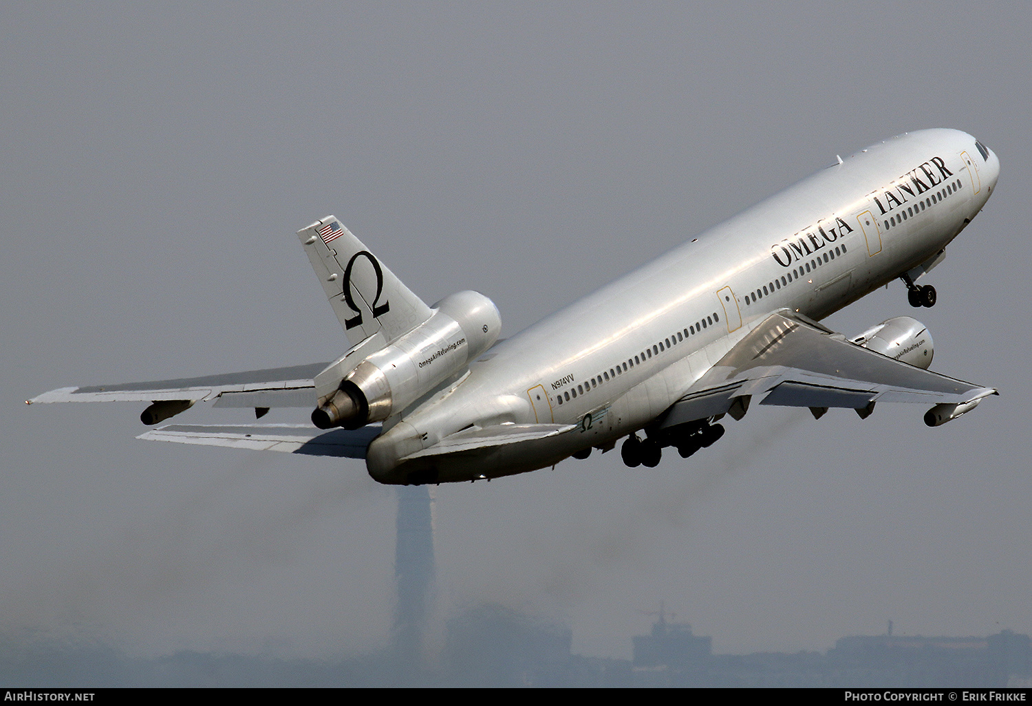 Aircraft Photo of N974VV | McDonnell Douglas DC-10-40I | Omega Aerial Refueling Services | AirHistory.net #311631