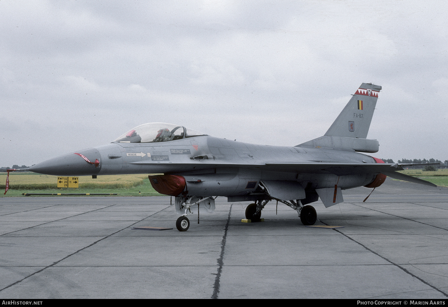 Aircraft Photo of FA-87 | General Dynamics F-16A Fighting Falcon | Belgium - Air Force | AirHistory.net #311637