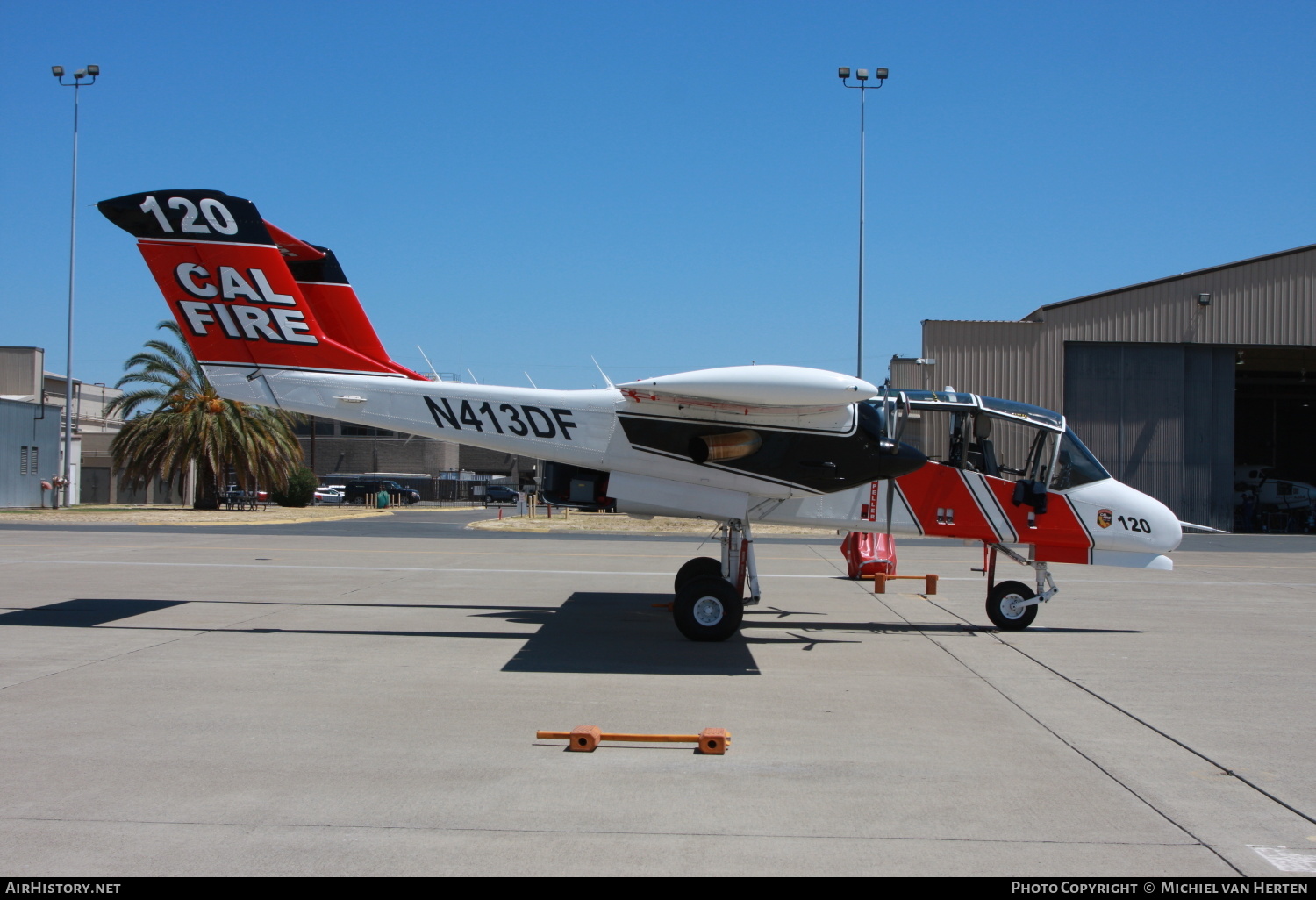 Aircraft Photo of N413DF | North American Rockwell OV-10A Bronco | Cal Fire - California Department of Forestry & Fire Protection | AirHistory.net #311641