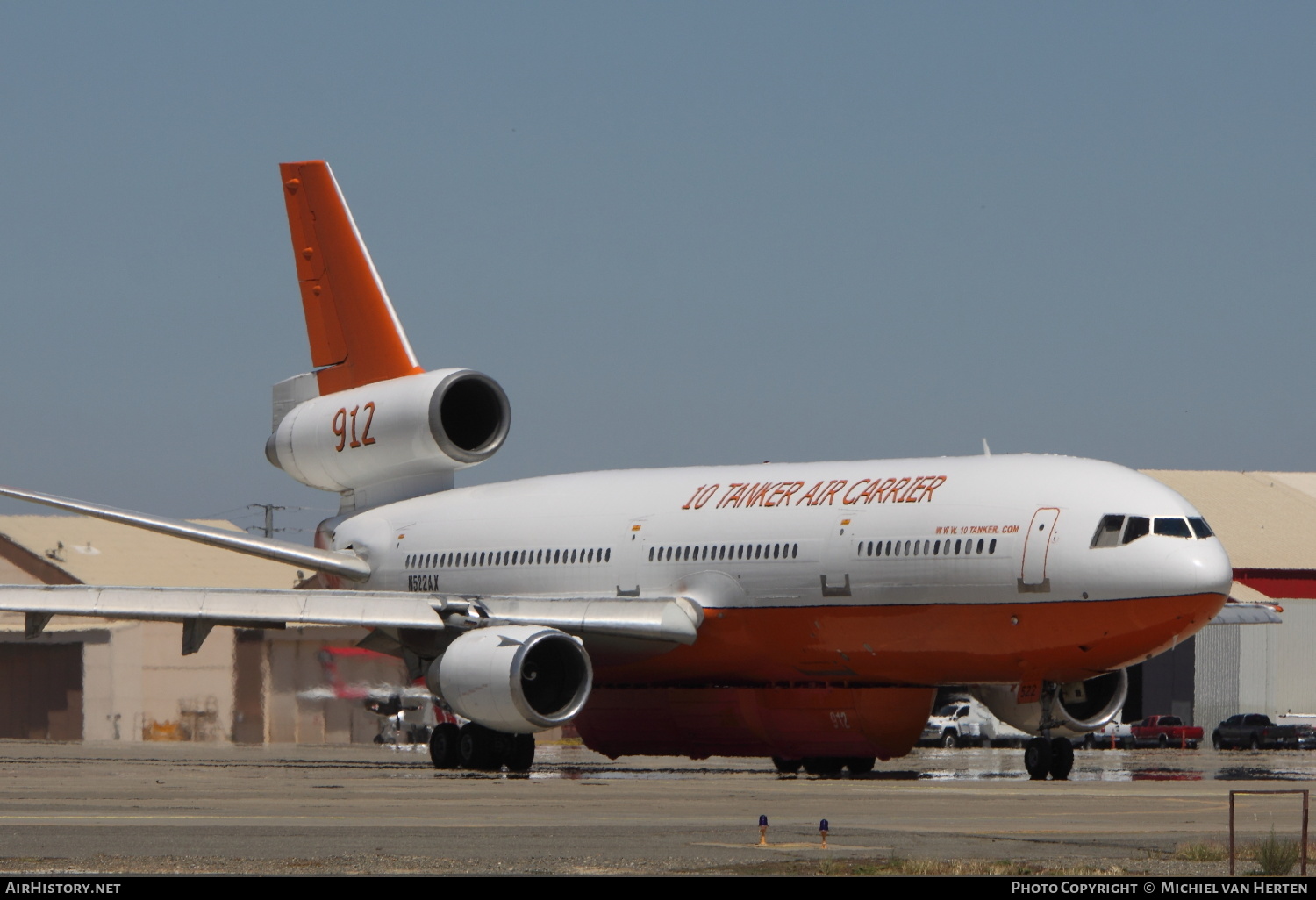 Aircraft Photo of N522AX | McDonnell Douglas DC-10-30/AT | 10 Tanker Air Carrier | AirHistory.net #311646