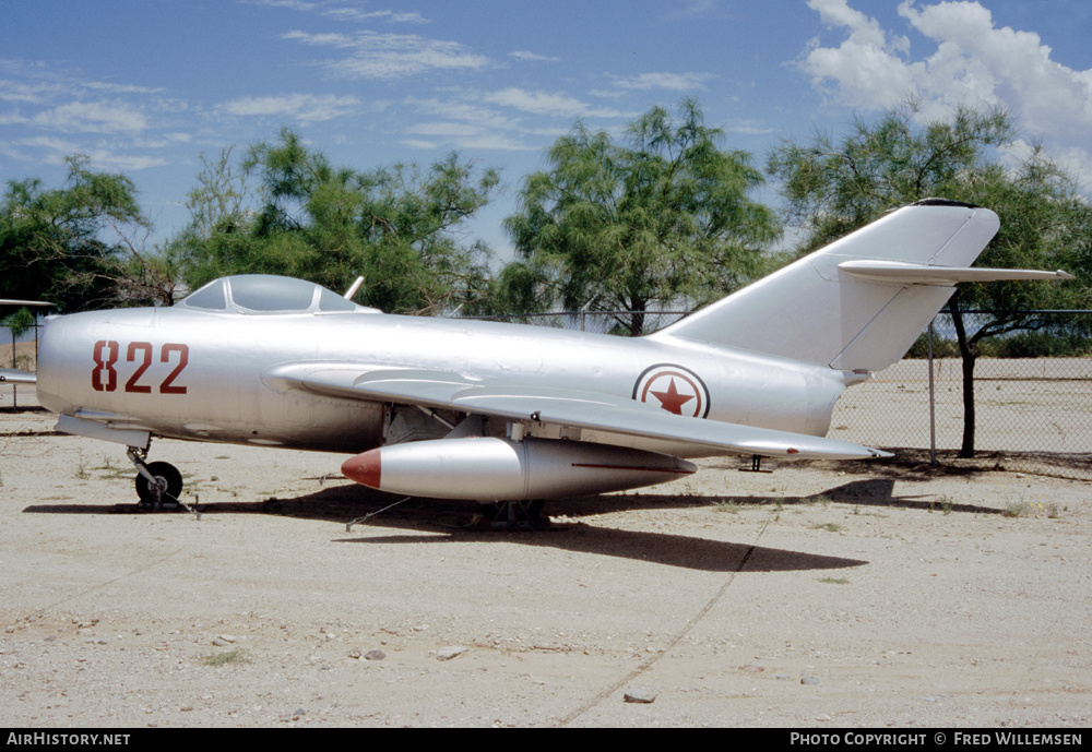 Aircraft Photo of 822 | PZL-Mielec Lim-2 (MiG-15bis) | Poland - Air Force | North Korea - Air Force | AirHistory.net #311653