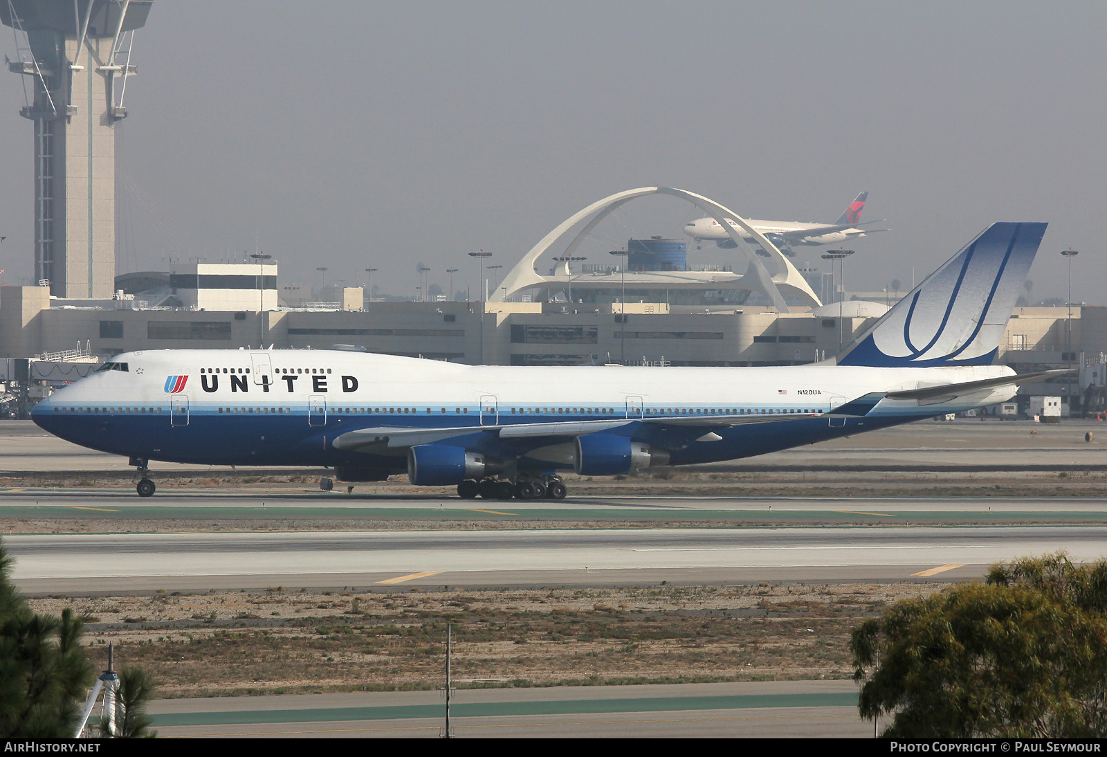 Aircraft Photo of N120UA | Boeing 747-422 | United Airlines | AirHistory.net #311659