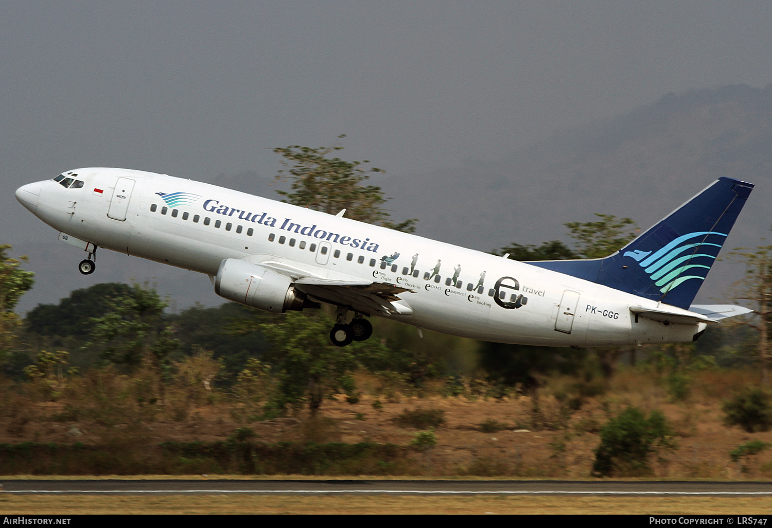 Aircraft Photo of PK-GGG | Boeing 737-3U3 | Garuda Indonesia | AirHistory.net #311665