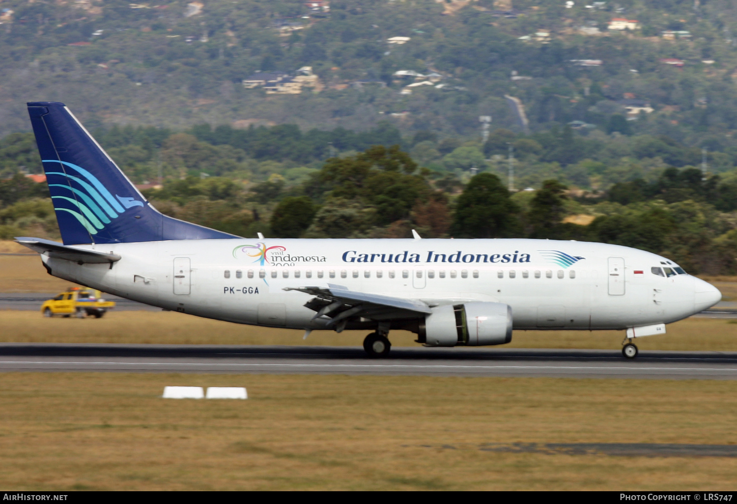 Aircraft Photo of PK-GGA | Boeing 737-5U3 | Garuda Indonesia | AirHistory.net #311671