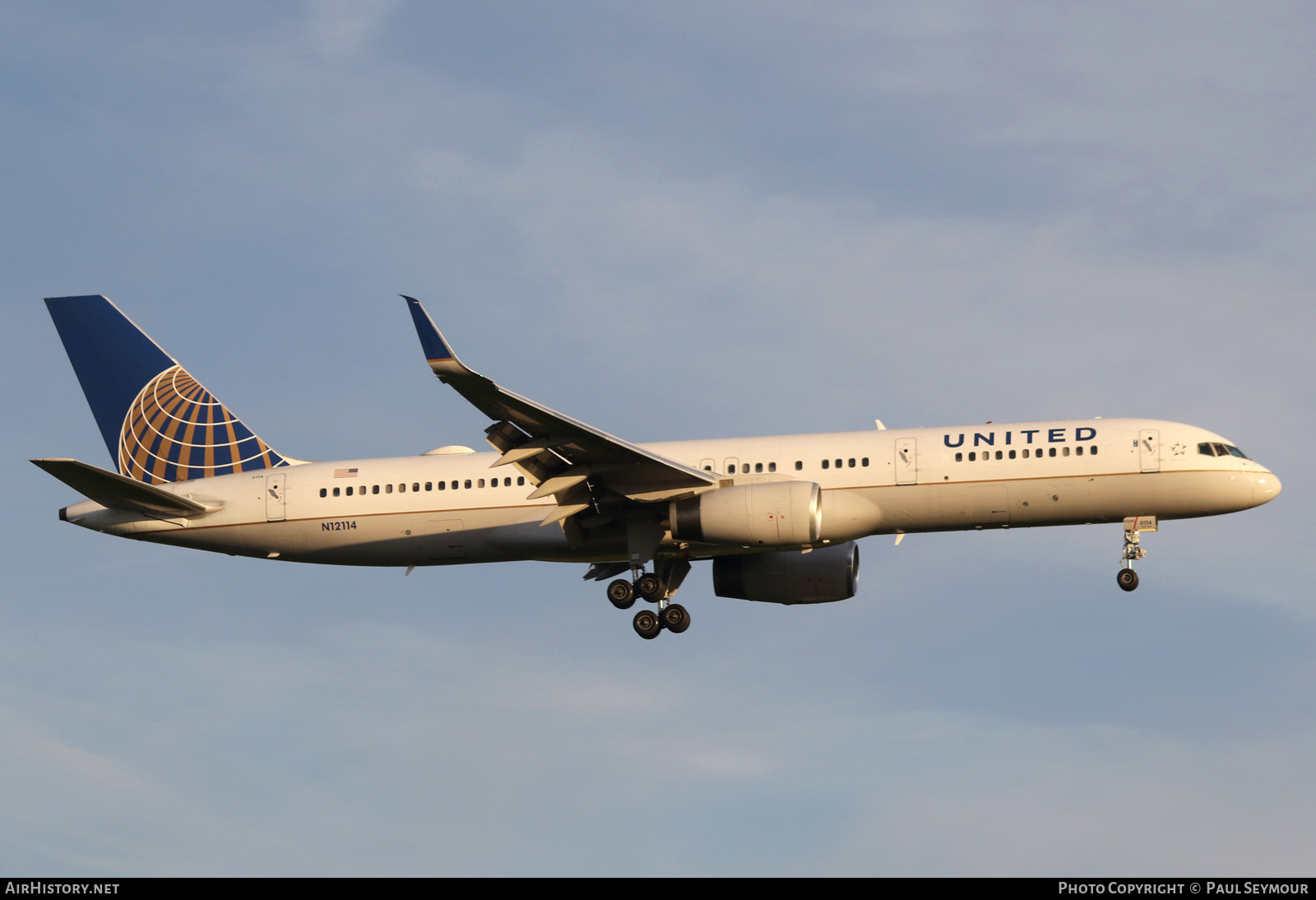 Aircraft Photo of N12114 | Boeing 757-224 | United Airlines | AirHistory.net #311689