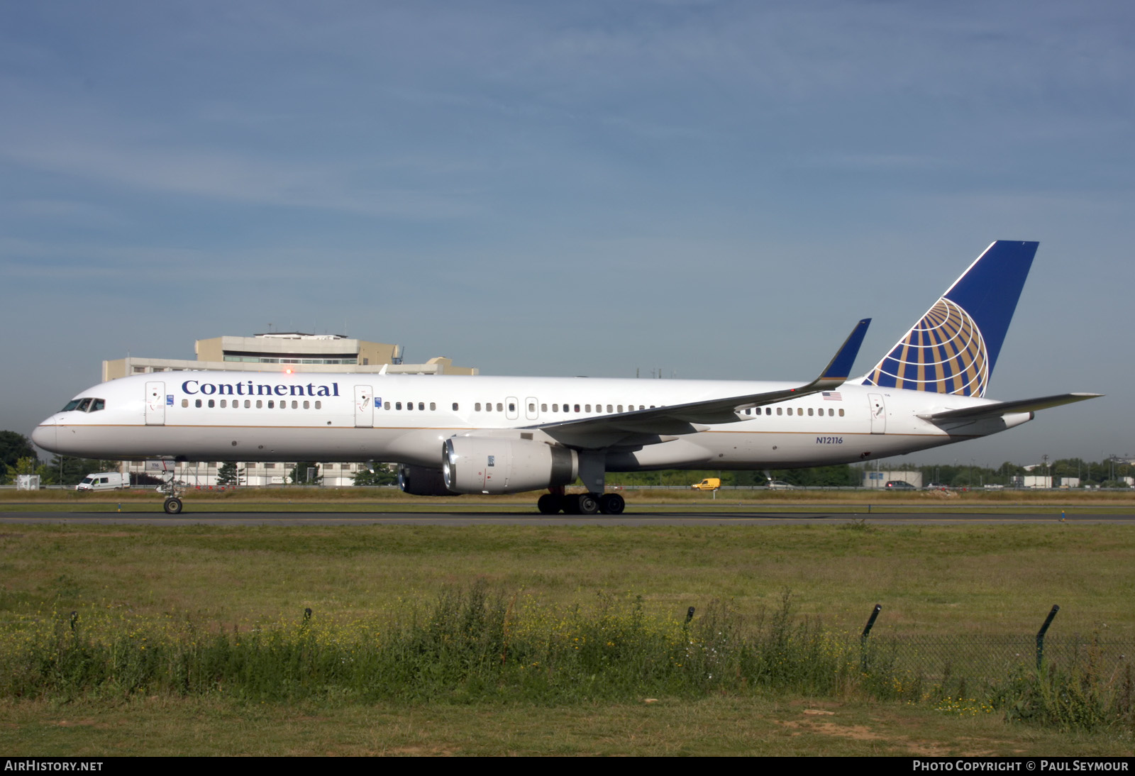 Aircraft Photo of N12116 | Boeing 757-224 | Continental Airlines | AirHistory.net #311696