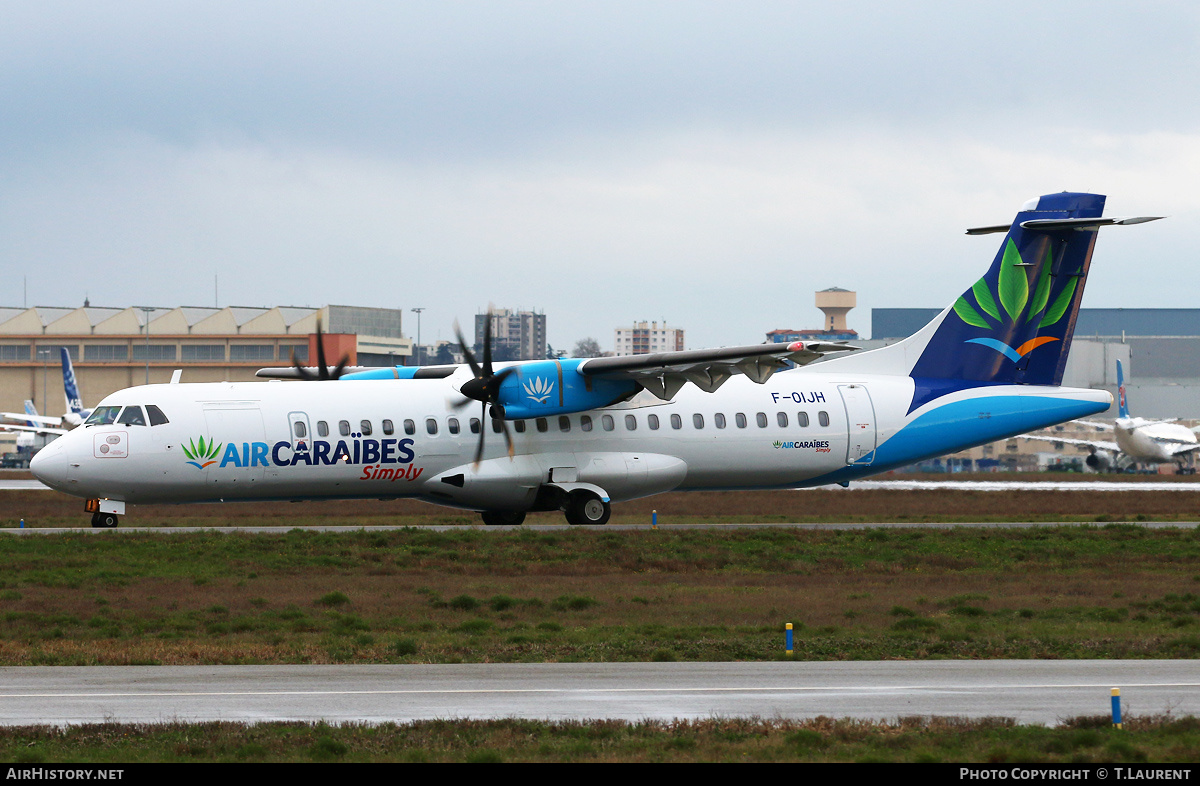 Aircraft Photo of F-OIJH | ATR ATR-72-500 (ATR-72-212A) | Air Caraïbes | AirHistory.net #311709