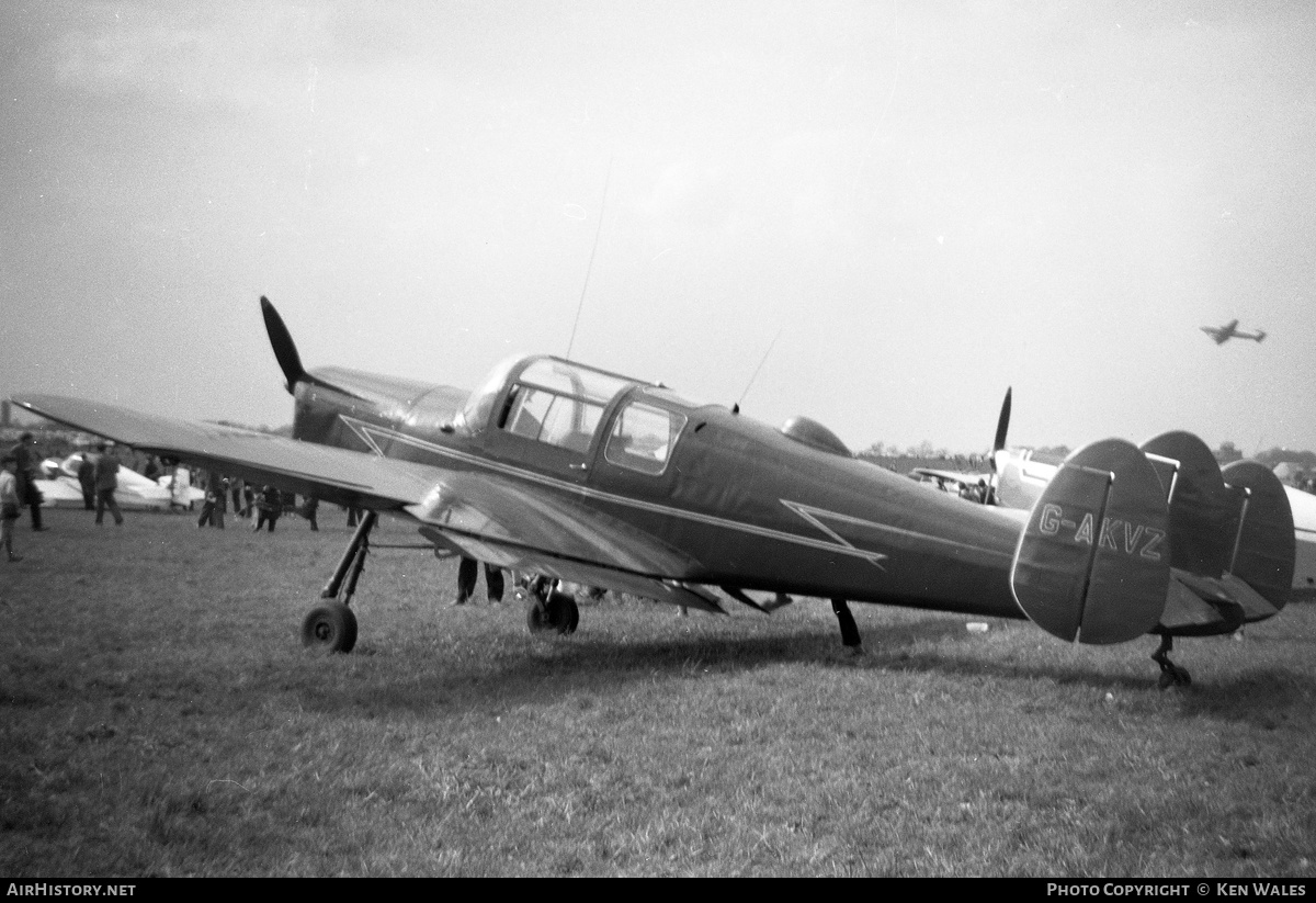 Aircraft Photo of G-AKVZ | Miles M.38 Messenger 4B | AirHistory.net #311713