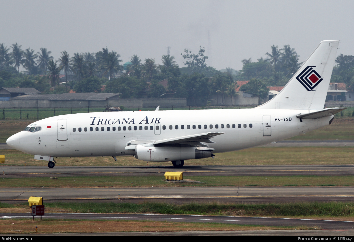 Aircraft Photo of PK-YSD | Boeing 737-217/Adv | Trigana Air | AirHistory.net #311718