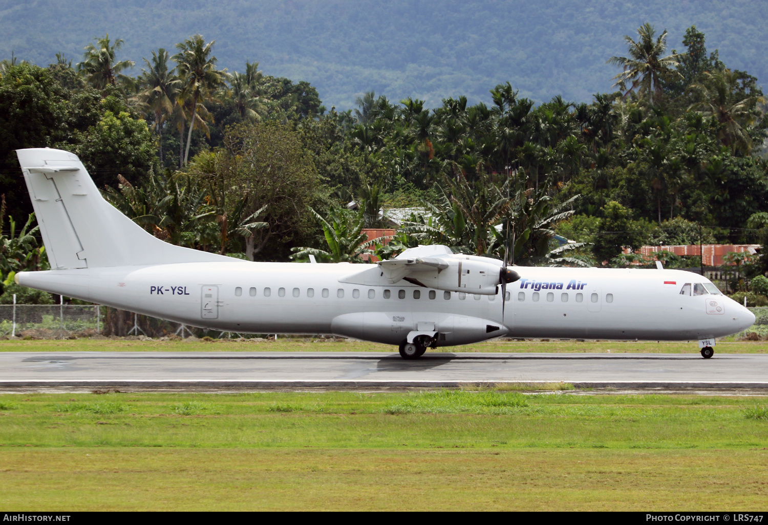 Aircraft Photo of PK-YSL | ATR ATR-72-500 (ATR-72-212A) | Trigana Air | AirHistory.net #311719