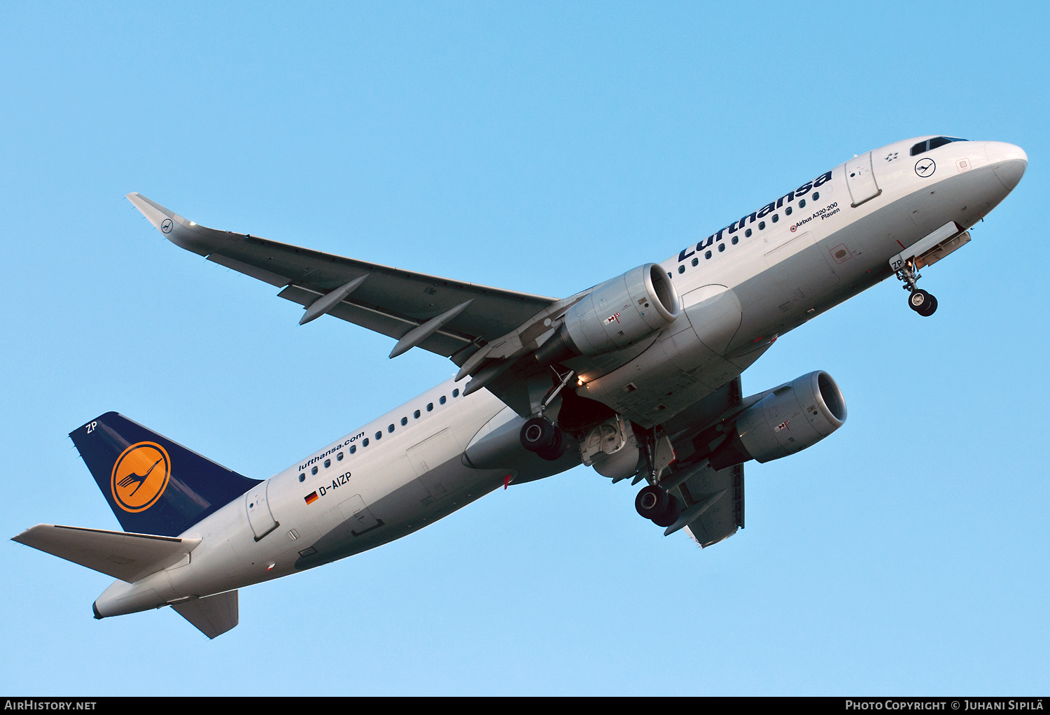 Aircraft Photo of D-AIZP | Airbus A320-214 | Lufthansa | AirHistory.net #311742