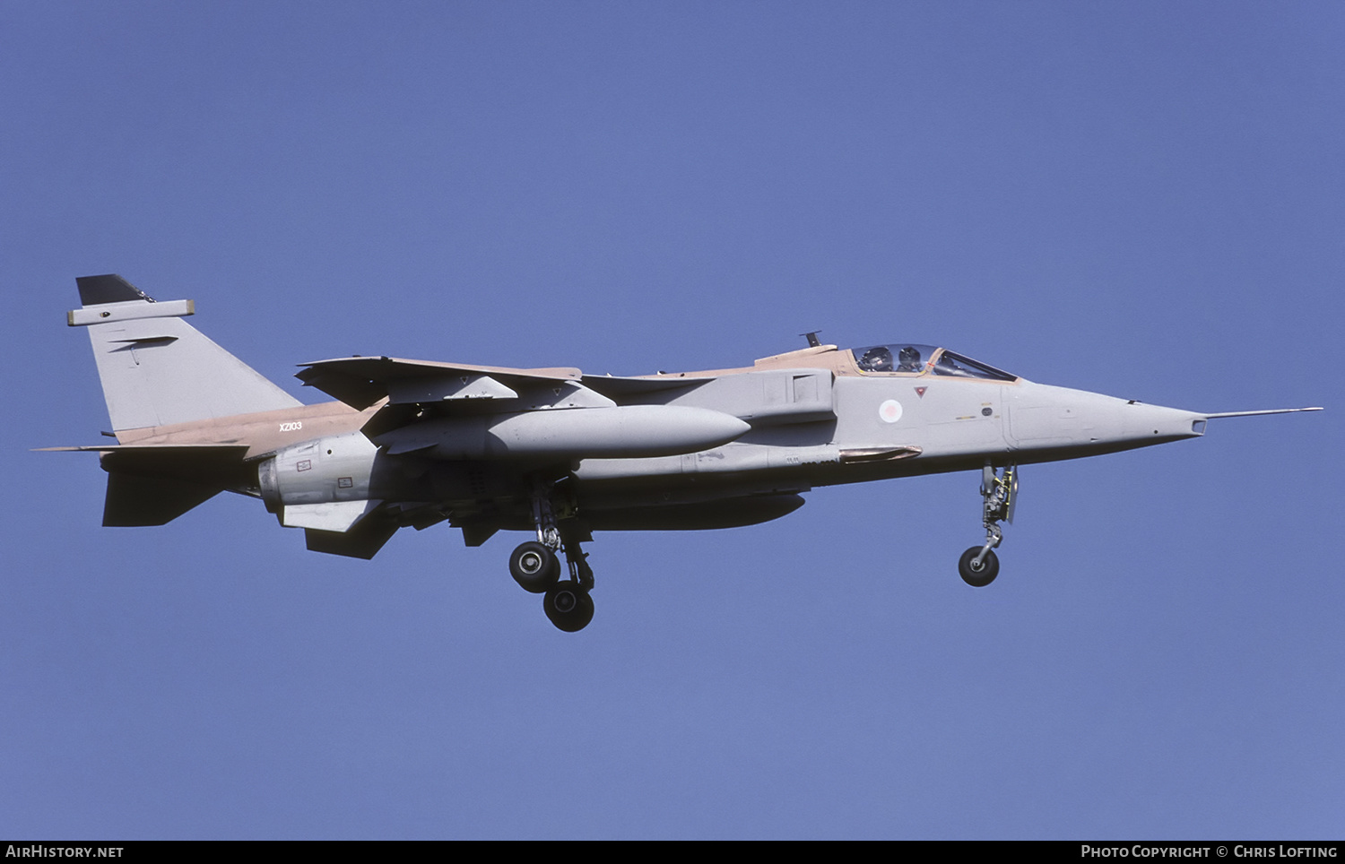 Aircraft Photo of XZ103 | Sepecat Jaguar GR3A | UK - Air Force | AirHistory.net #311754