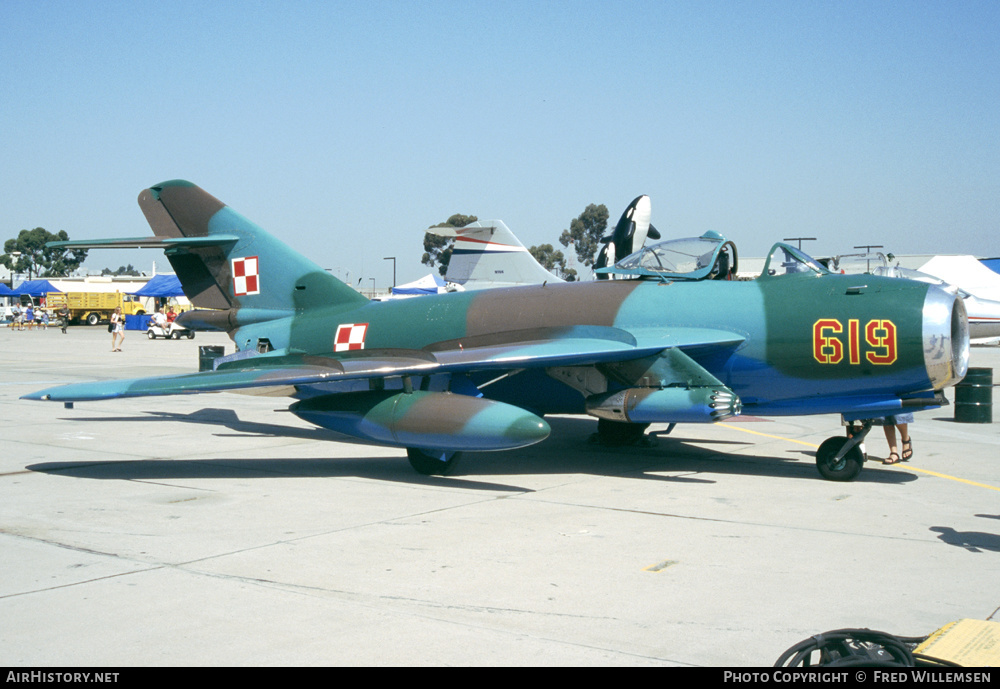 Aircraft Photo of N619M / NX619M | PZL-Mielec Lim-6R | Poland - Air Force | AirHistory.net #311776